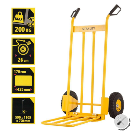 XE ĐẨY HÀNG 2 BÁNH STANLEY HT535 – TẢI TRỌNG 200KG.